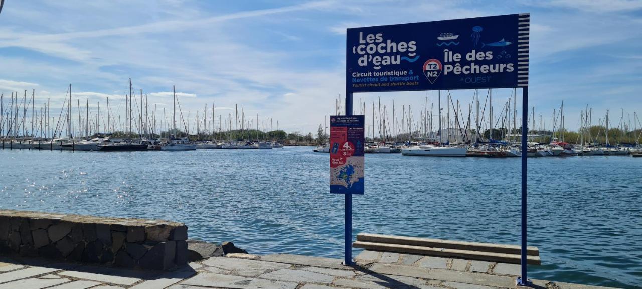 Appartement Vue Exceptionnelle Sur La Mer, Piscine, Parking Prive - Sur L'Ile Des Pecheurs 아그 외부 사진