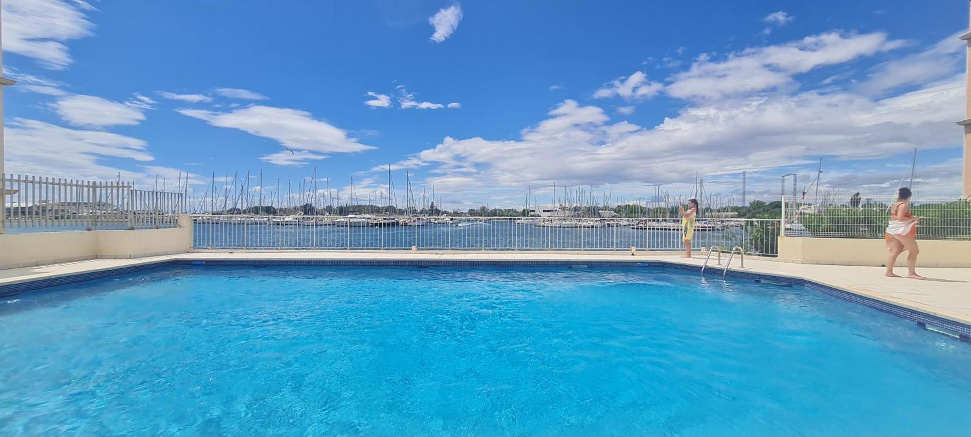 Appartement Vue Exceptionnelle Sur La Mer, Piscine, Parking Prive - Sur L'Ile Des Pecheurs 아그 외부 사진