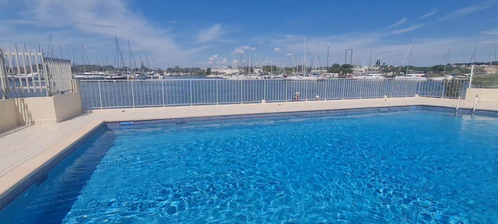 Appartement Vue Exceptionnelle Sur La Mer, Piscine, Parking Prive - Sur L'Ile Des Pecheurs 아그 외부 사진